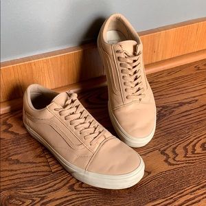 Limited Edition Blush Leather Vans